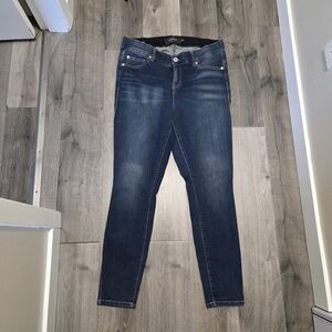 Torrid Bomshell Skinny Dark Blue Jeans